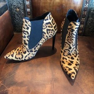 Ralph Lauren Leopard-print Booties